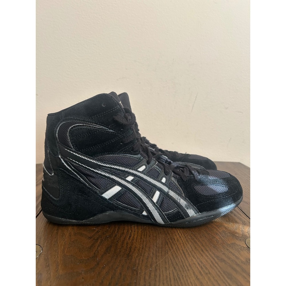 Vintage ASICS Medalist Wrestling Shoes Men's 10.5 JL001 Black